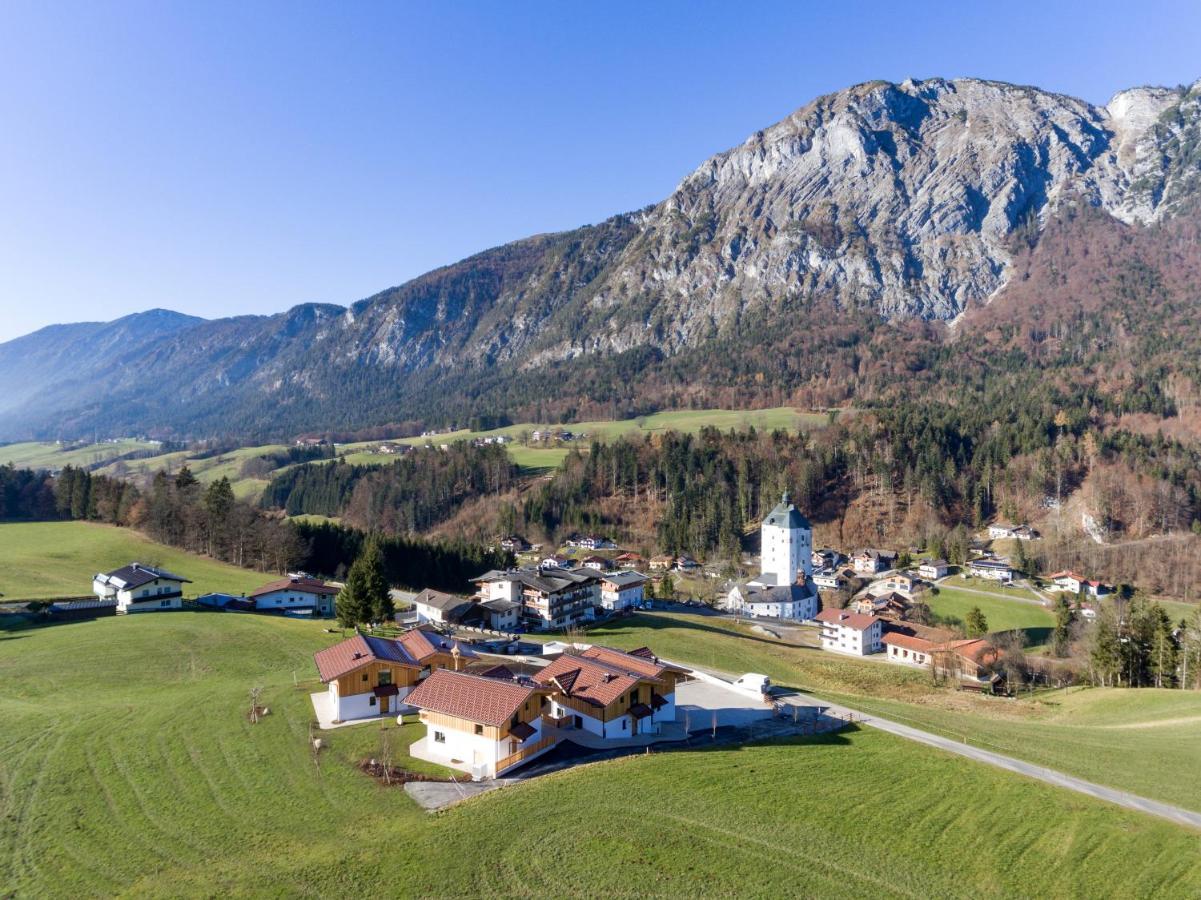 Chalets Weitblick Mariasteinerhof Bagian luar foto