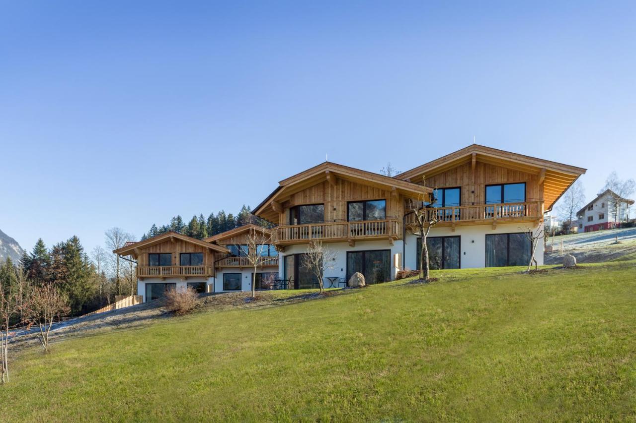 Chalets Weitblick Mariasteinerhof Bagian luar foto